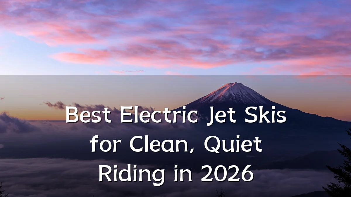Best Electric Jet Skis for Clean, Quiet Riding in 2026