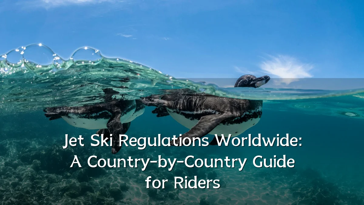 Jet Ski Regulations Worldwide: A Country-by-Country Guide for Riders
