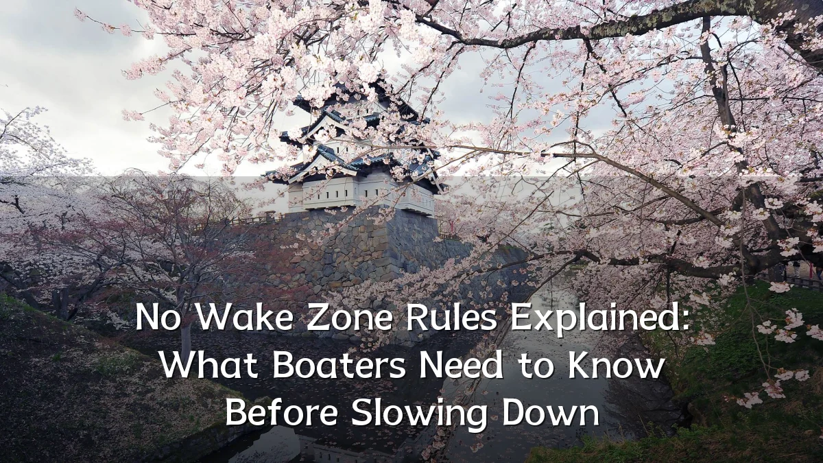 No Wake Zone Rules Explained: What Boaters Need to Know Before Slowing Down