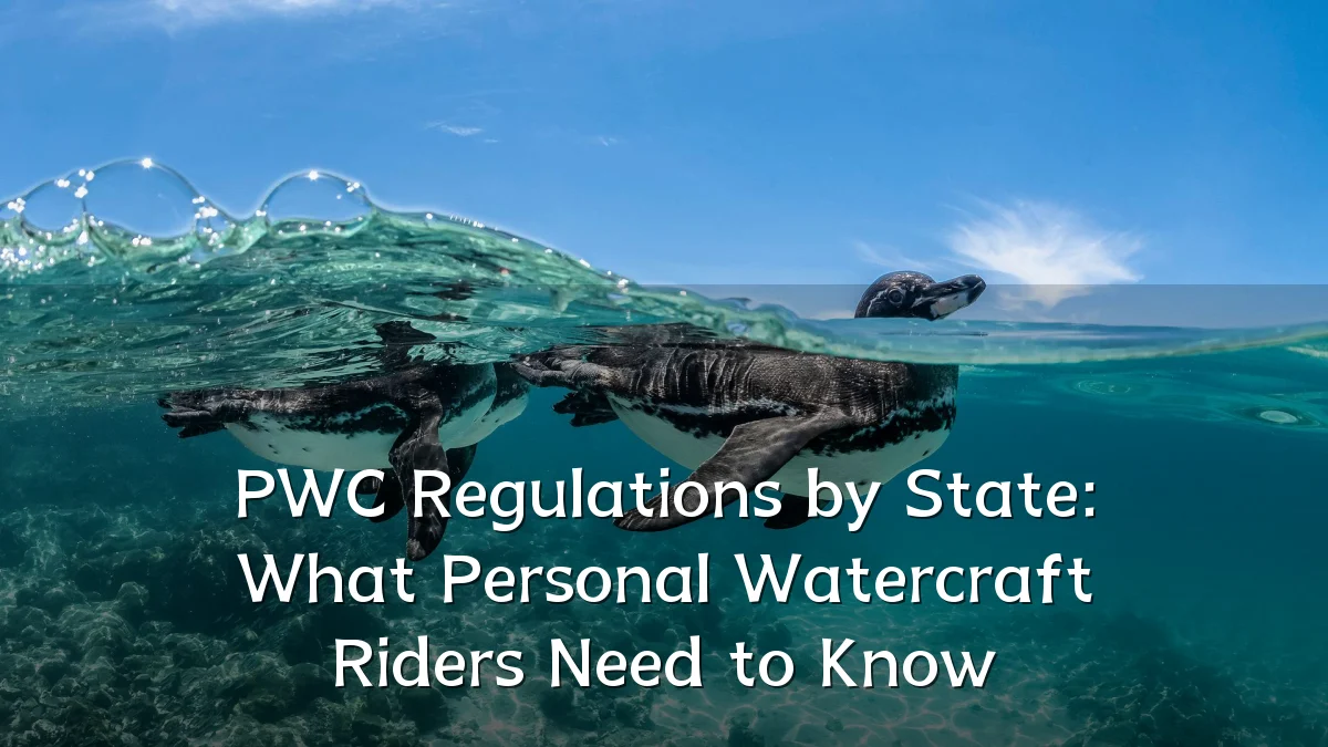 PWC Regulations by State: What Personal Watercraft Riders Need to Know